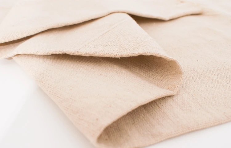 0.5M/1M/2M Cotton Linen Woven Fabric for Table Sofa Curtains Decoration DIY Sewing Material Embroidery Practice Fabric