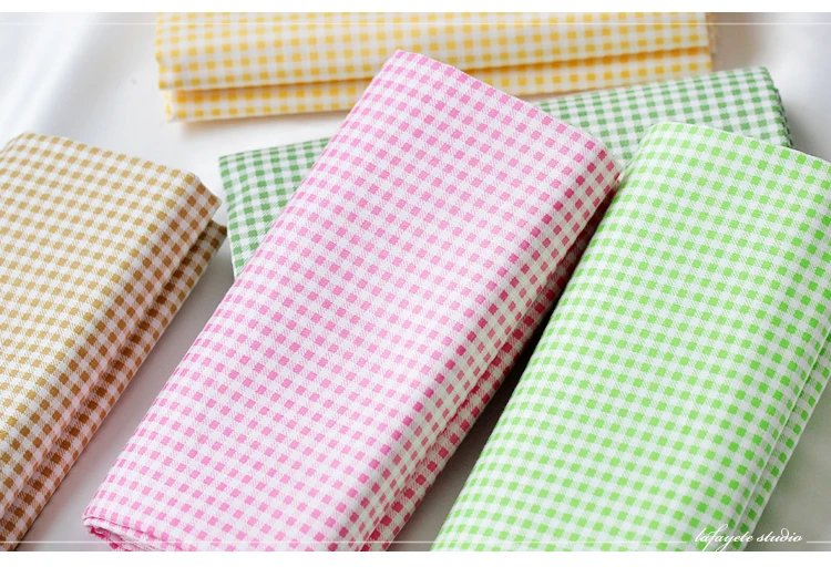 160x50cm Colorful Pure Twill Cotton Sewing Fabric, DIY Bed Sheet Home Decoration Children's Clothes Cloth