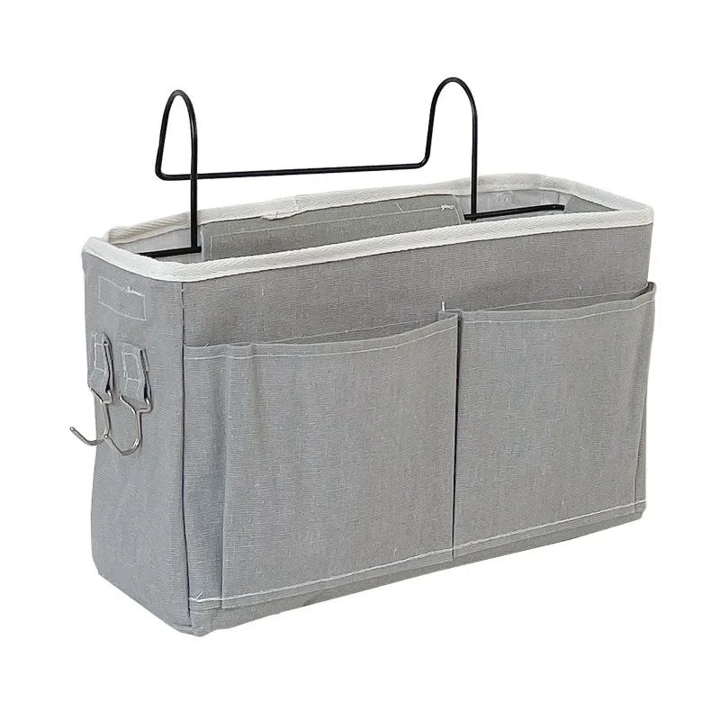 Dormitory Hanging Basket Bedside Shelf Fabric Bedside Hanging Bag Upper Bed Storage Artifact
