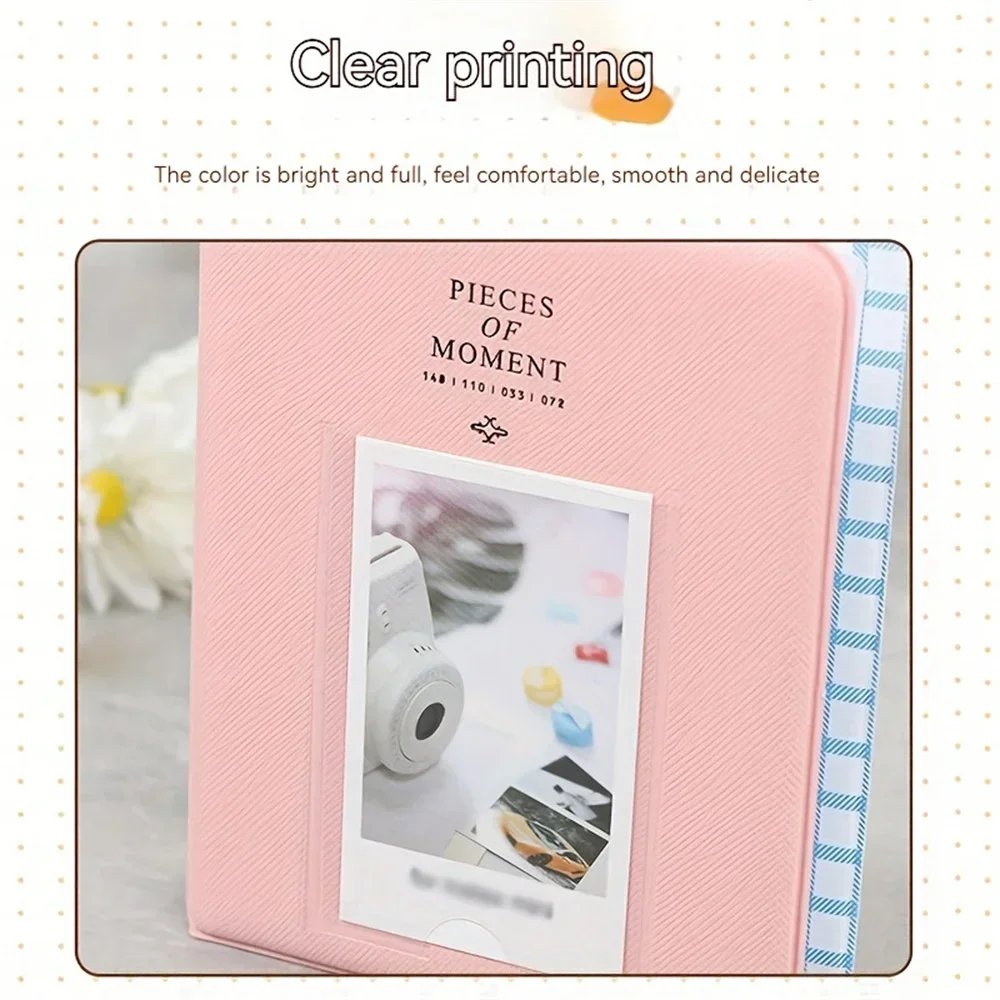 64 Pockets  Photo Album Mini Instant Picture Case Storage for Fujifilm Instax Mini Film Instax Wedding Photo Album