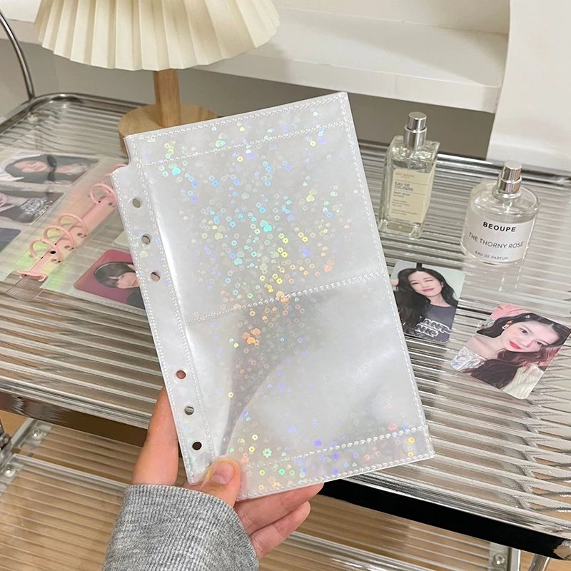 4-15 Grids Binder Photocards Photo Album Inner Page Photocard Binder Photo Sleeve Kpop Photo Binder Background Paper 포토카드 바인더