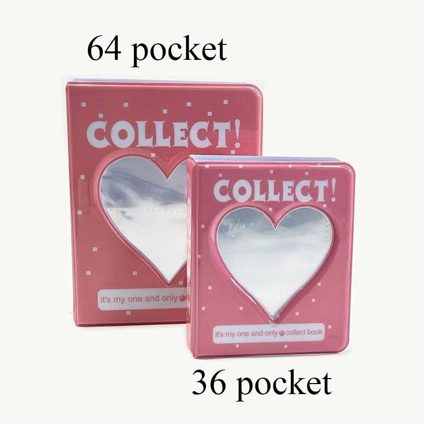 36/64/128 pockets Mini Photo Album Cartoon Album Photo Photocard Holder Book Collect Kpop Album De Fotos Kpop Photocard Binder