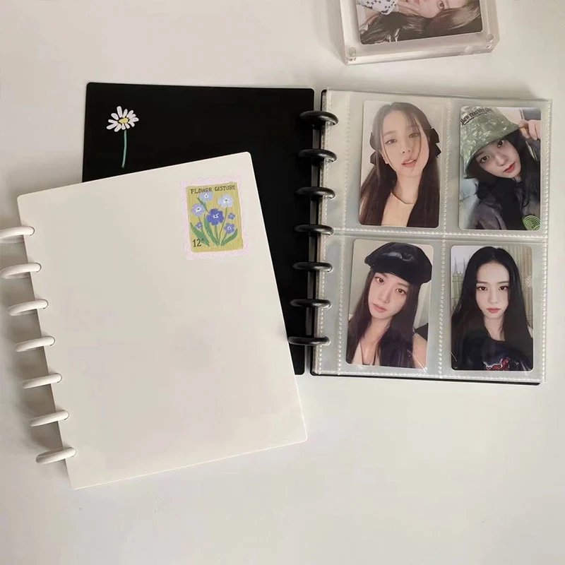 Ins Photo Album Kpop Binder Idol Photocard Collection Creative Photo Albums Large Capacity Picture Holder Idol Photo Protector