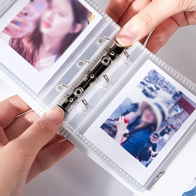 Ins Photo Album Kpop Binder Idol Photocard Collection Creative Photo Albums Large Capacity Picture Holder Idol Photo Protector