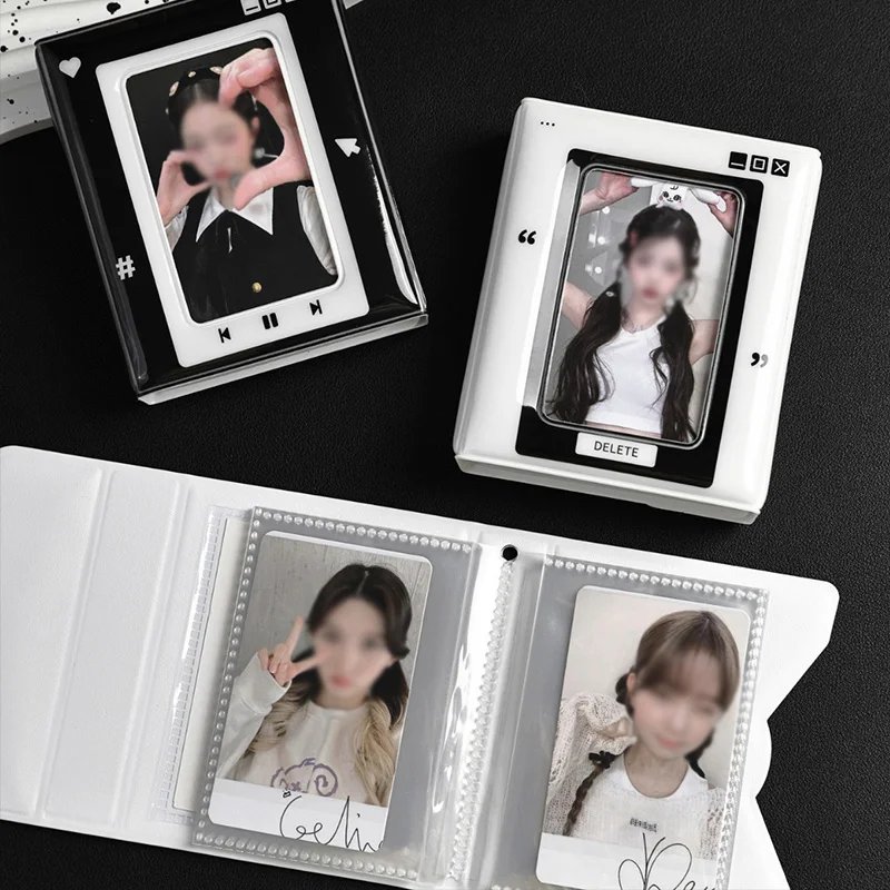 Ins Photo Album Kpop Binder Idol Photocard Collection Creative Photo Albums Large Capacity Picture Holder Idol Photo Protector