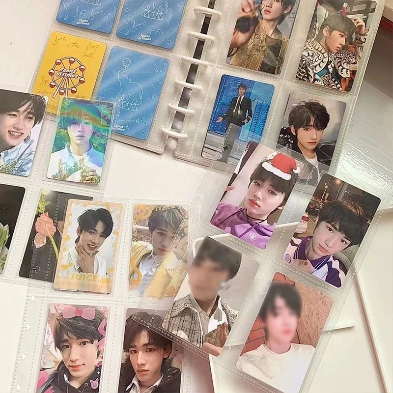 Ins Photo Album Kpop Binder Idol Photocard Collection Creative Photo Albums Large Capacity Picture Holder Idol Photo Protector
