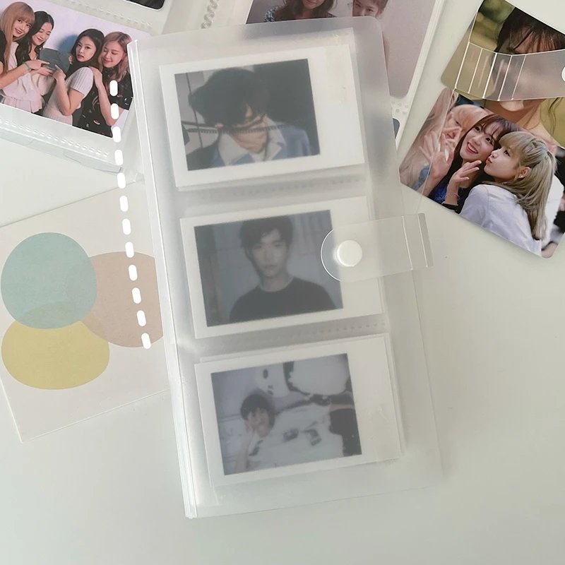 Transparent Photo Album Mini Album Photo Card Train Ticket Card Collection Book Jewelry Card Album Photocards Holder фотоальбом