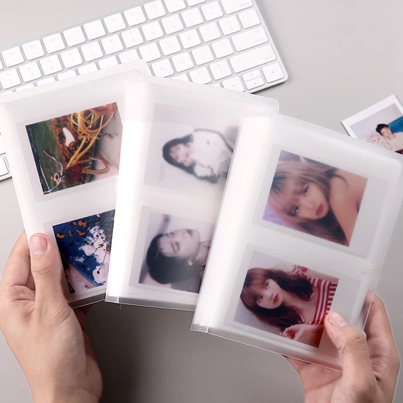 Transparent Photo Album Mini Album Photo Card Train Ticket Card Collection Book Jewelry Card Album Photocards Holder фотоальбом