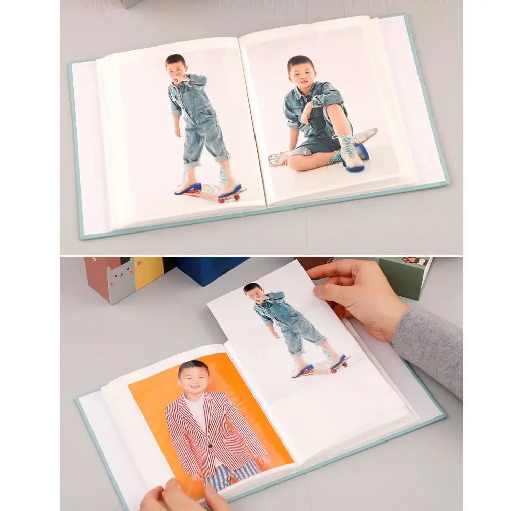 Hot Cartoon 4R Photo Album 100 Pokect Family Photo Collection Book DIY Photocard Holder Photo Storage Album Gift Memorial Book Hot Cartoon 4R Photo Album 100 Pokect Family Photo Collection Book DIY Photocard Holder Photo Storage Album Gift Memorial Book