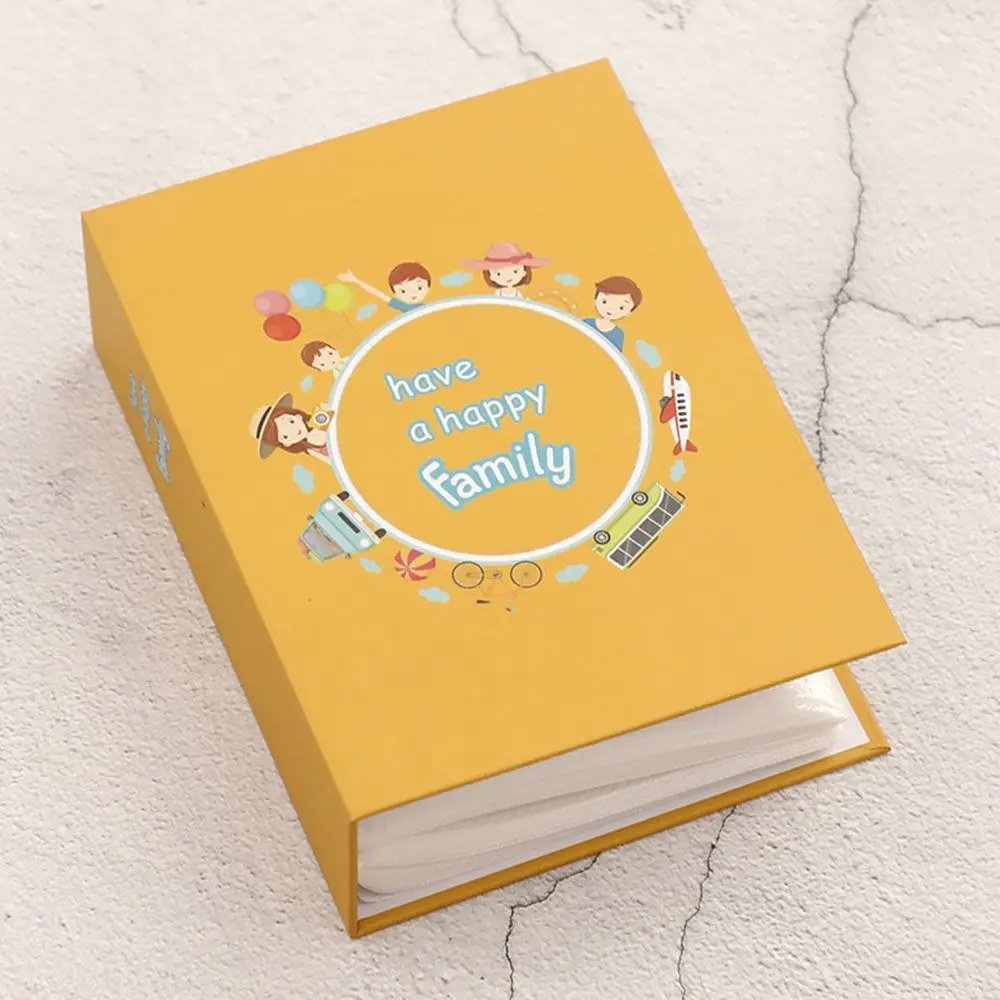 Hot Cartoon 4R Photo Album 100 Pokect Family Photo Collection Book DIY Photocard Holder Photo Storage Album Gift Memorial Book Hot Cartoon 4R Photo Album 100 Pokect Family Photo Collection Book DIY Photocard Holder Photo Storage Album Gift Memorial Book