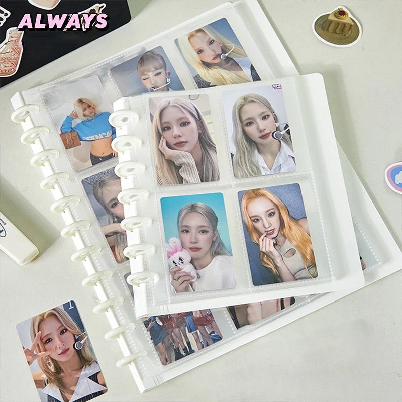 Photocard Binder INS Photo Album Photocard Album Collect Book Binding Machine Card Kpop Picture Albums Биндер Для Карт
