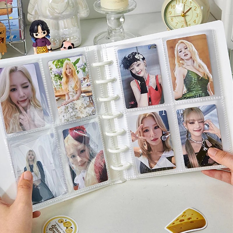 Photocard Binder INS Photo Album Photocard Album Collect Book Binding Machine Card Kpop Picture Albums Биндер Для Карт