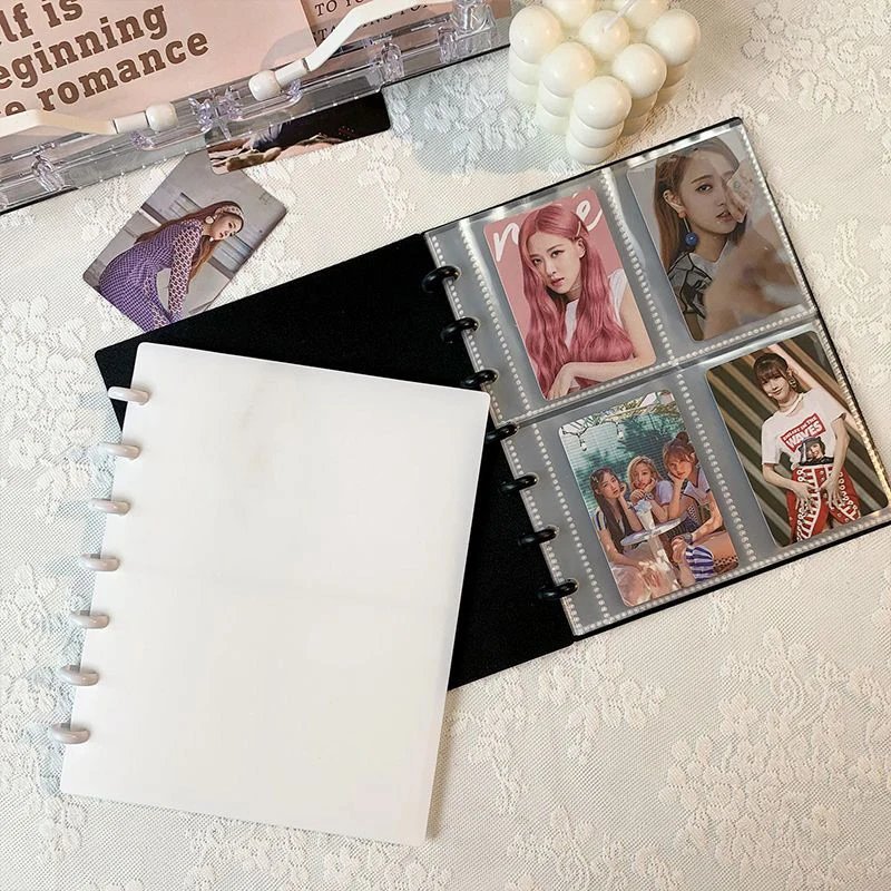Photocard Binder INS Photo Album Photocard Album Collect Book Binding Machine Card Kpop Picture Albums Биндер Для Карт