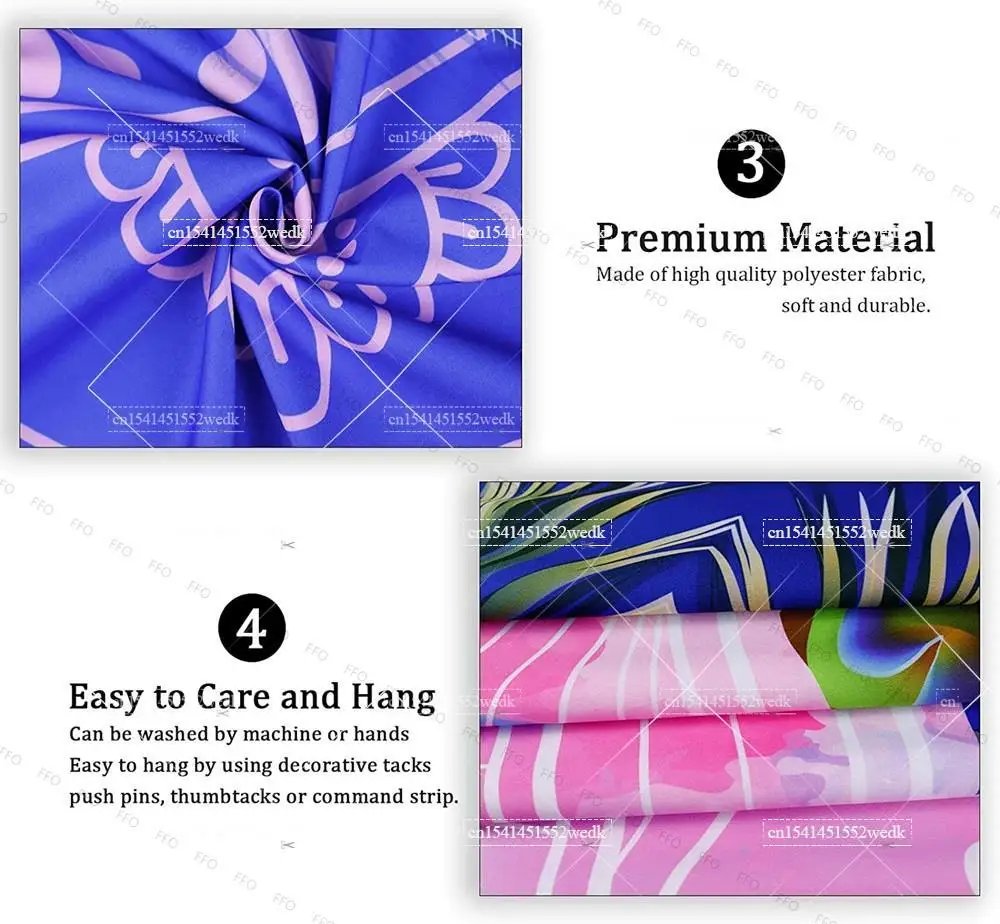 Trippy Girl Blacklight Tapestry UV Reactive Wall Hanging Living Room Decor Decoration Smoking Tapestries Aesthetic Sofa Blankets