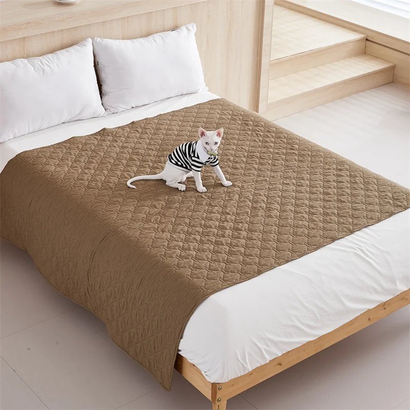 Water Repellent Mattress Protector Kids Pet Dog Urine Pad Reuseable King Size Bed Sheet Cover Washable Bed Bedspread Pads Mat