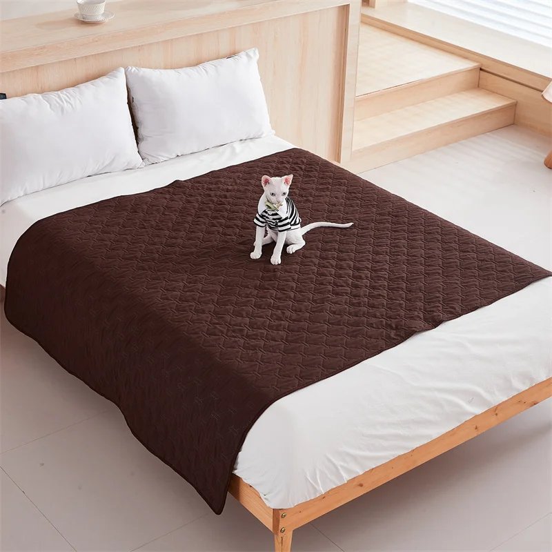 Water Repellent Mattress Protector Kids Pet Dog Urine Pad Reuseable King Size Bed Sheet Cover Washable Bed Bedspread Pads Mat