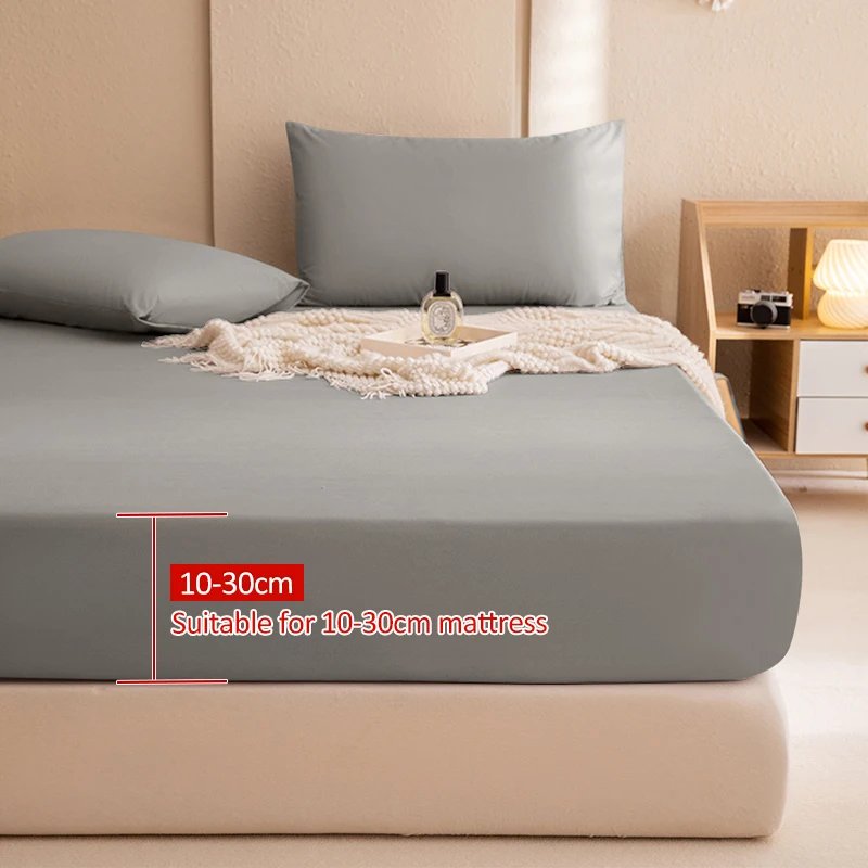 Waterproof Mattress Breathable Easy To Clean Bedspreads Healthy Anti-bacteria Bed Cover Non-slip Fitted Double Bed Sheet 180×200 Waterproof Mattress Breathable Easy To Clean Bedspreads Healthy Anti-bacteria Bed Cover Non-slip Fitted Double Bed Sheet 180x200