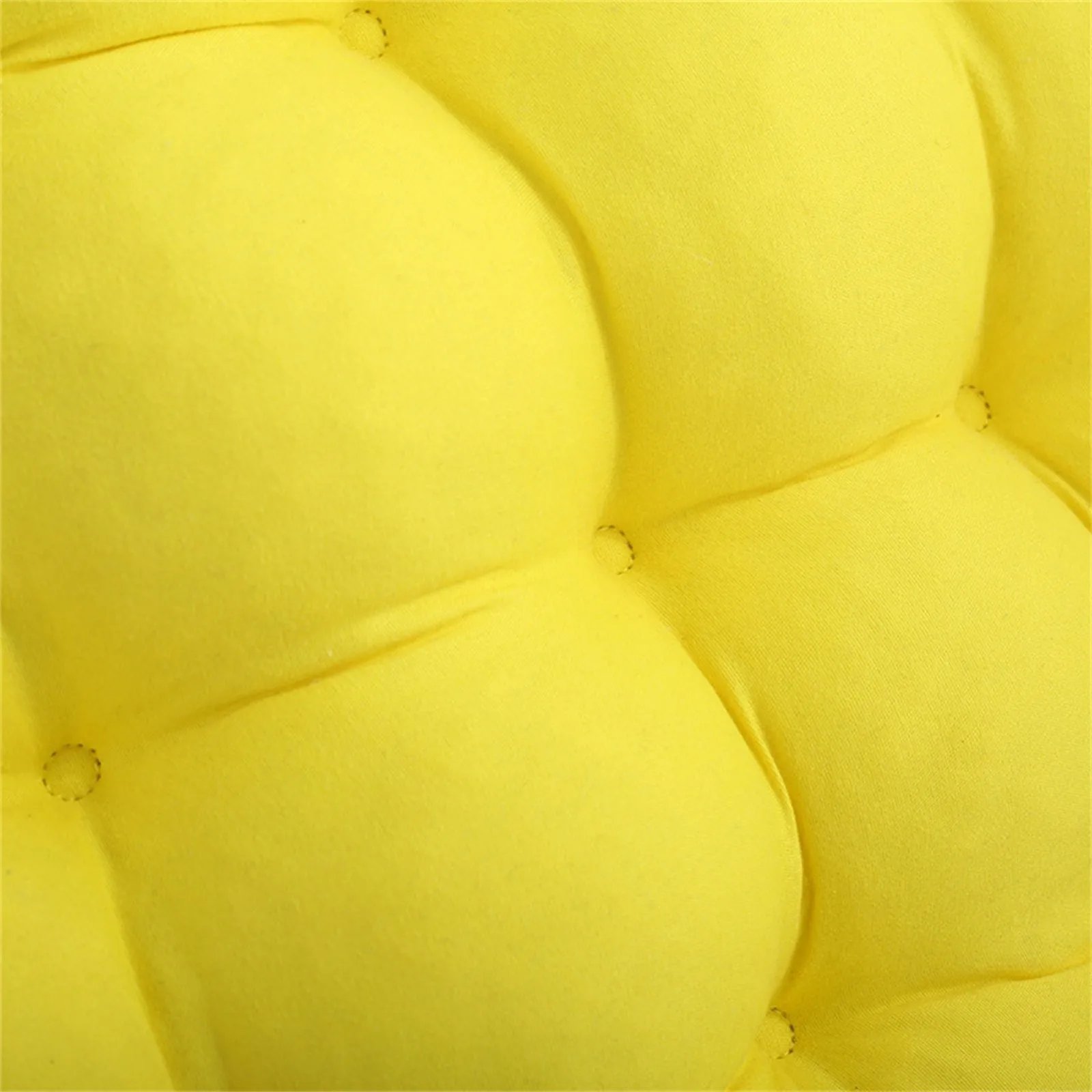 Solid Chair Cushion Square Mat Cotton Upholstery Soft Padded Cushion Pad Office Home Or Car Garden Sun Lounge Seat Cushion