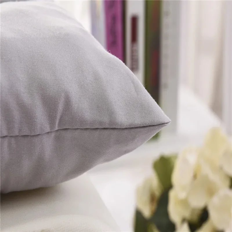 4PCS Square Dining Chair Cushion Thickened Non-slip Tether Living Room Office Chair Cushion Garden Sofa Cushion 40x40cm