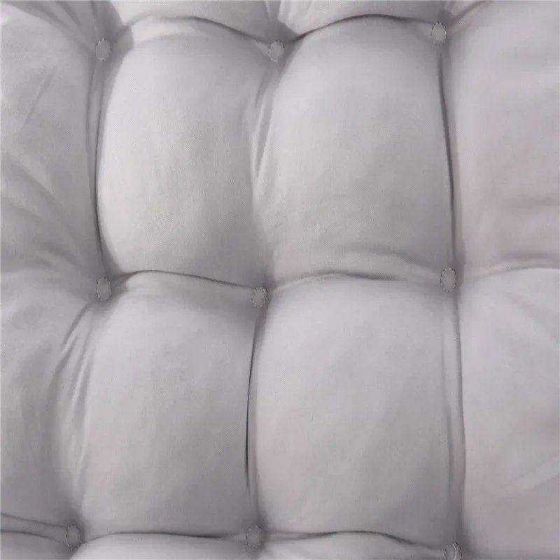 4PCS Square Dining Chair Cushion Thickened Non-slip Tether Living Room Office Chair Cushion Garden Sofa Cushion 40x40cm