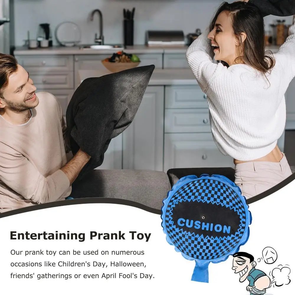 Kids Fun Baby Prank Toys Whoopee Cushion Jokes Gags Pranks Maker Trick Funny Toy Fart Pad Pillow Perdushka Toy Prank Fart