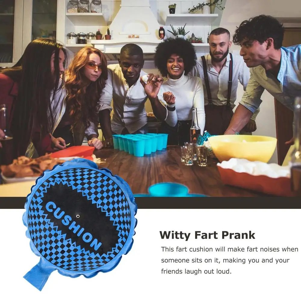 Kids Fun Baby Prank Toys Whoopee Cushion Jokes Gags Pranks Maker Trick Funny Toy Fart Pad Pillow Perdushka Toy Prank Fart