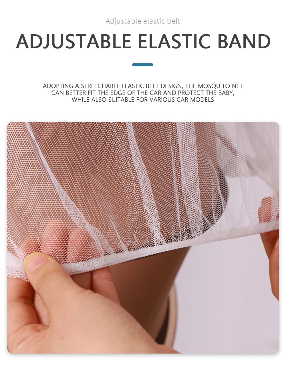 Mosquito Net For Baby Stroller Summer Pram Insect Shield Net Infants Pushchair Cart Safe Protection Mesh Pram Accessories