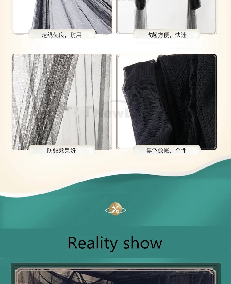 Sexy Mosquito Net Palace Four Door King/Queen Double Size Home Single  Bed Prevent Insect Outdoor Square Grace White Canopy Net