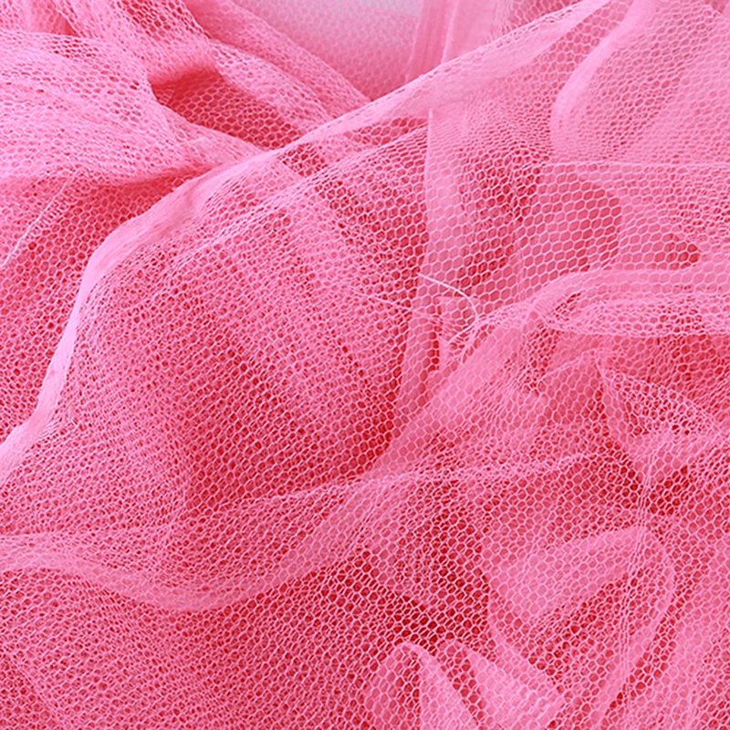 2023 New Double Bed Lace Bed Mosquito Insect Netting Mesh Canopy Princess Full Size Bedding Net Polyester White Pink Blue Purple