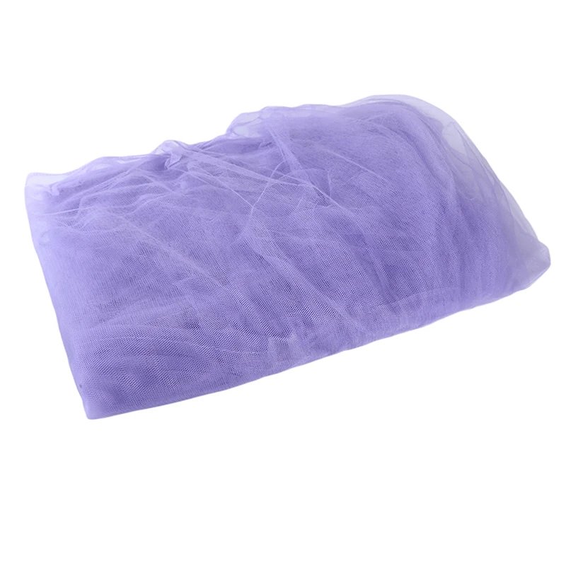 2023 New Double Bed Lace Bed Mosquito Insect Netting Mesh Canopy Princess Full Size Bedding Net Polyester White Pink Blue Purple