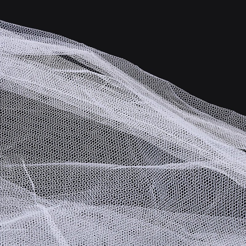 2023 New Double Bed Lace Bed Mosquito Insect Netting Mesh Canopy Princess Full Size Bedding Net Polyester White Pink Blue Purple