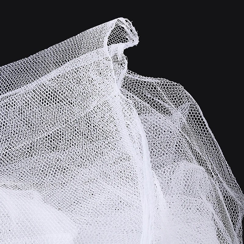 2023 New Double Bed Lace Bed Mosquito Insect Netting Mesh Canopy Princess Full Size Bedding Net Polyester White Pink Blue Purple