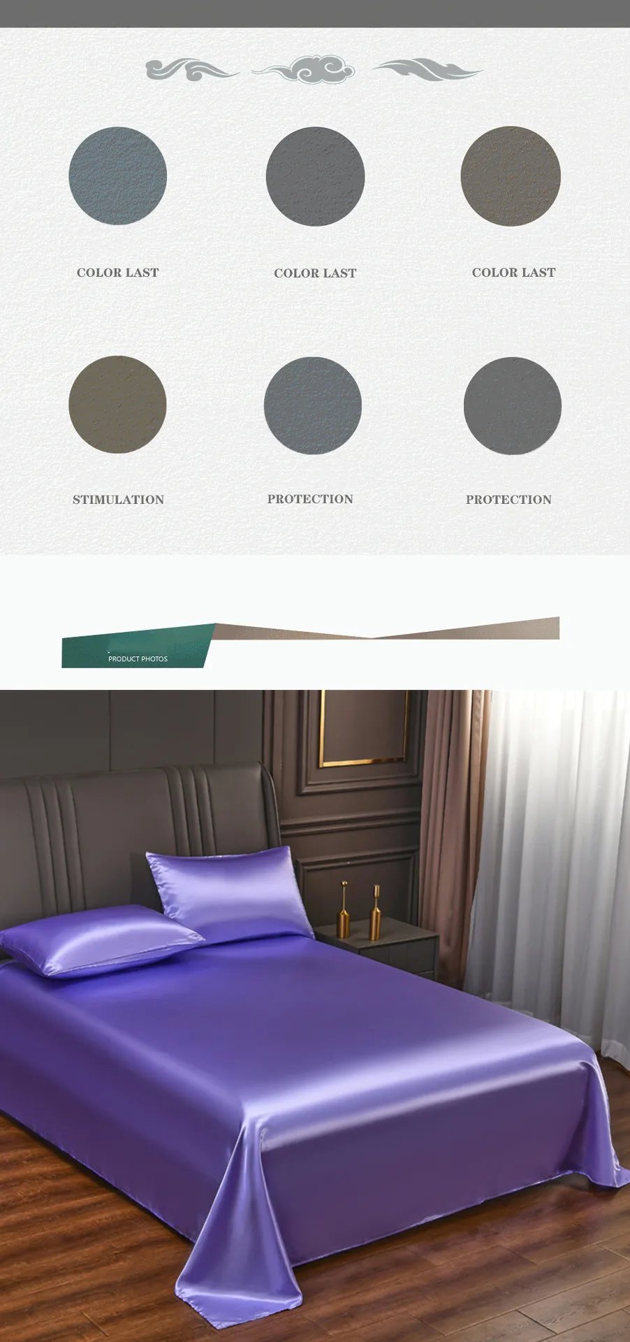 Satin Silk Bed Sheets for Summer Plain Flat Sheet for Double Bed Twin/Full/Queen/King Size Bed Linen (pillowcase need order) Satin Silk Bed Sheets for Summer Plain Flat Sheet for Double Bed Twin/Full/Queen/King Size Bed Linen (pillowcase need order)