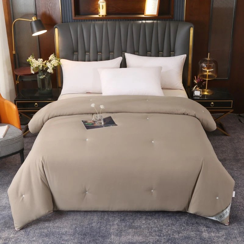 100% Natural Mulberry Silk Comforter Luxury Queen King Size Duvet Summer Winter Thick Blanket Quilt Single Couple Bedding Filler
