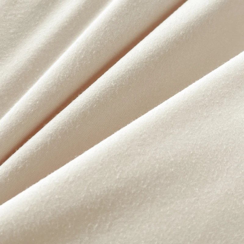 2-side Solid Color Brush Fabric Bed Set 4 Pieces Duvet Cover Pillowcase Bedding Set Bed Sheet Quilt Cover Single Queen King Size