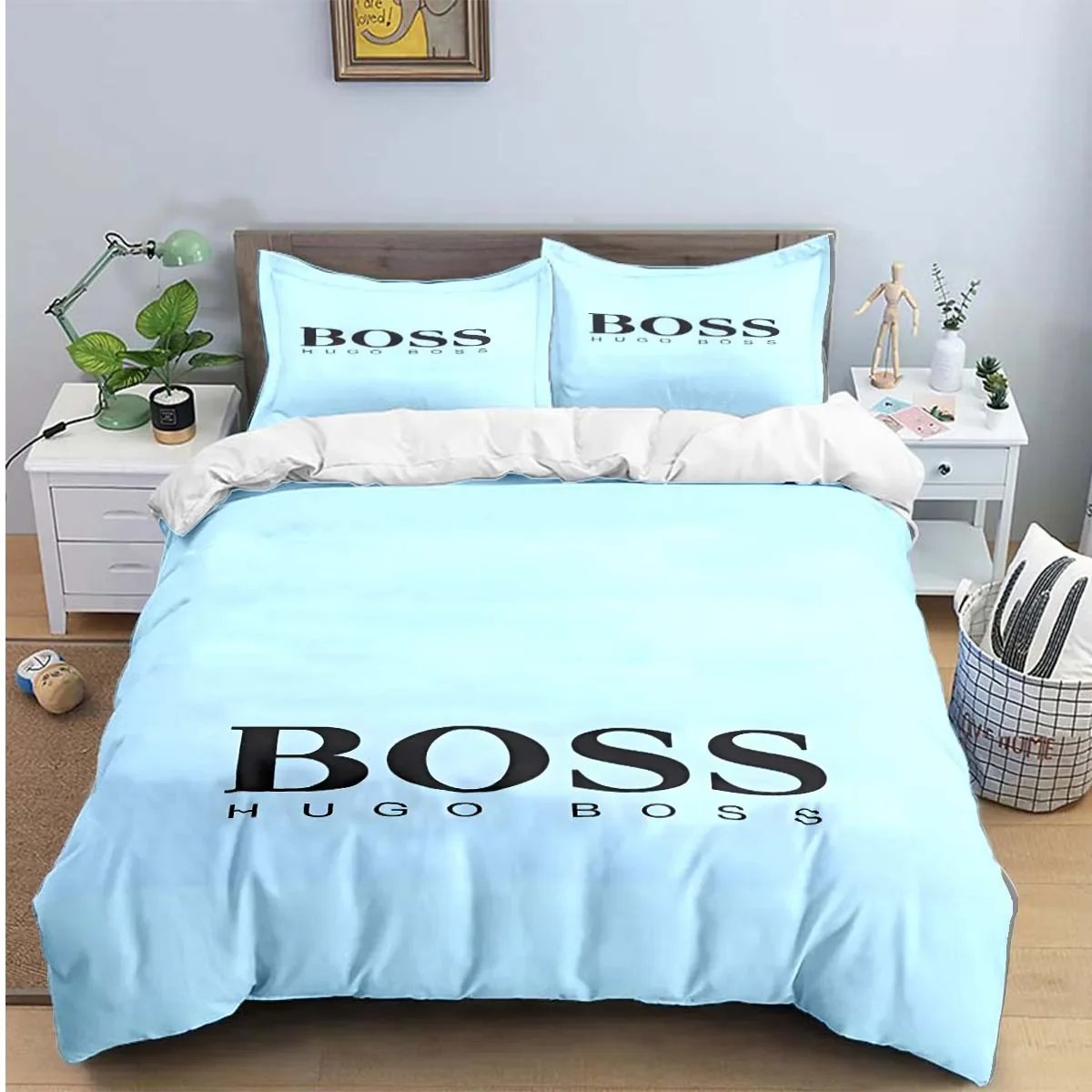 Fashion Exquisite Logo Digital Printing Bedding Set Duvet Cover Comforter Bed Youth Kids Girl Boys Birthday Gift Fashion Exquisite Logo Digital Printing Bedding Set Duvet Cover Comforter Bed Youth Kids Girl Boys Birthday Gift