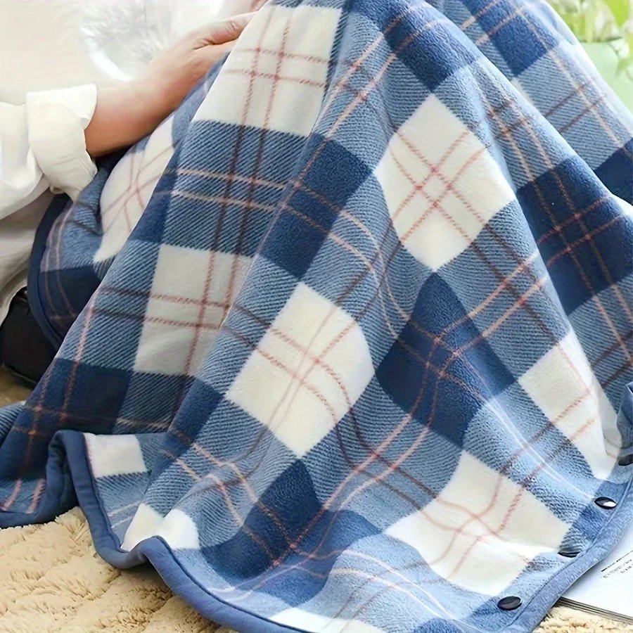 1pc Wearable Blankets Shawl Blanket Flannel Lazy Casual Office Blanket 1pc Wearable Blankets Shawl Blanket Flannel Lazy Casual Office Blanket