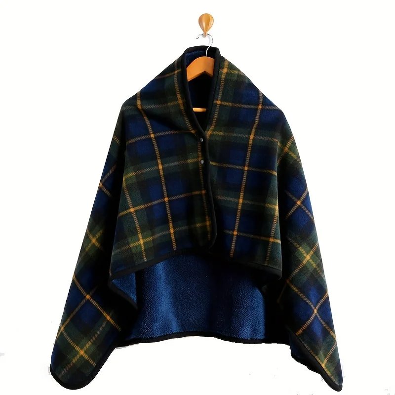 1pc Wearable Blankets Shawl Blanket Flannel Lazy Casual Office Blanket 1pc Wearable Blankets Shawl Blanket Flannel Lazy Casual Office Blanket
