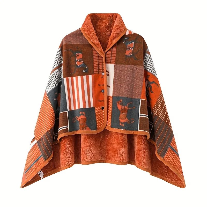 1pc Wearable Blankets Shawl Blanket Flannel Lazy Casual Office Blanket 1pc Wearable Blankets Shawl Blanket Flannel Lazy Casual Office Blanket