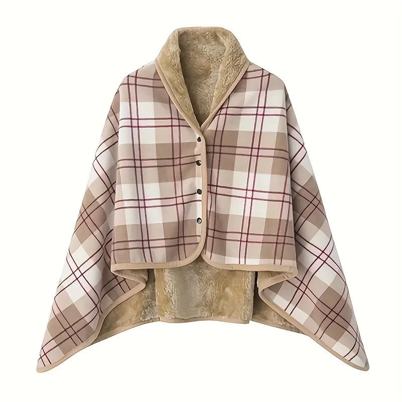 1pc Wearable Blankets Shawl Blanket Flannel Lazy Casual Office Blanket 1pc Wearable Blankets Shawl Blanket Flannel Lazy Casual Office Blanket