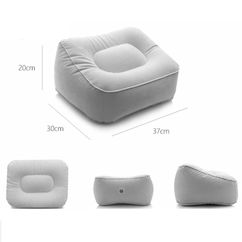Useful Inflatable Portable Travel Footrest Pillow Plane Train Kids Bed Foot Rest Pad PVC For Travel Massage Car Useful Inflatable Portable Travel Footrest Pillow Plane Train Kids Bed Foot Rest Pad PVC For Travel Massage Car