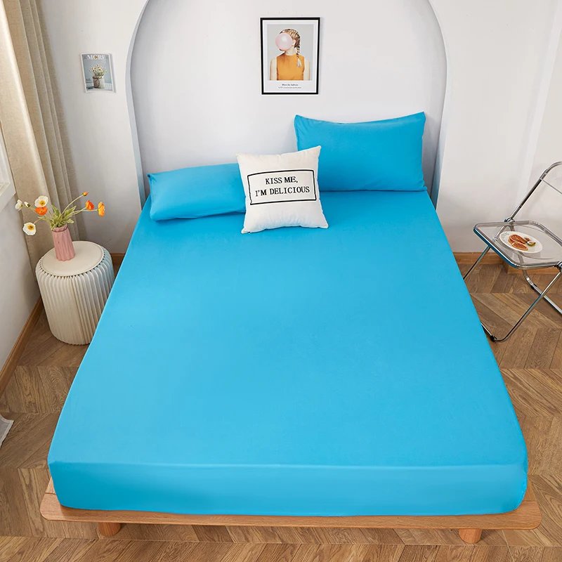 1piece 100%Polyeste Egyption Quality Bedding Fitted Sheet Only(no pillowcases) Elastic Band Around Mattress cover Easy Care 1piece 100%Polyeste Egyption Quality Bedding Fitted Sheet Only(no pillowcases) Elastic Band Around Mattress cover Easy Care