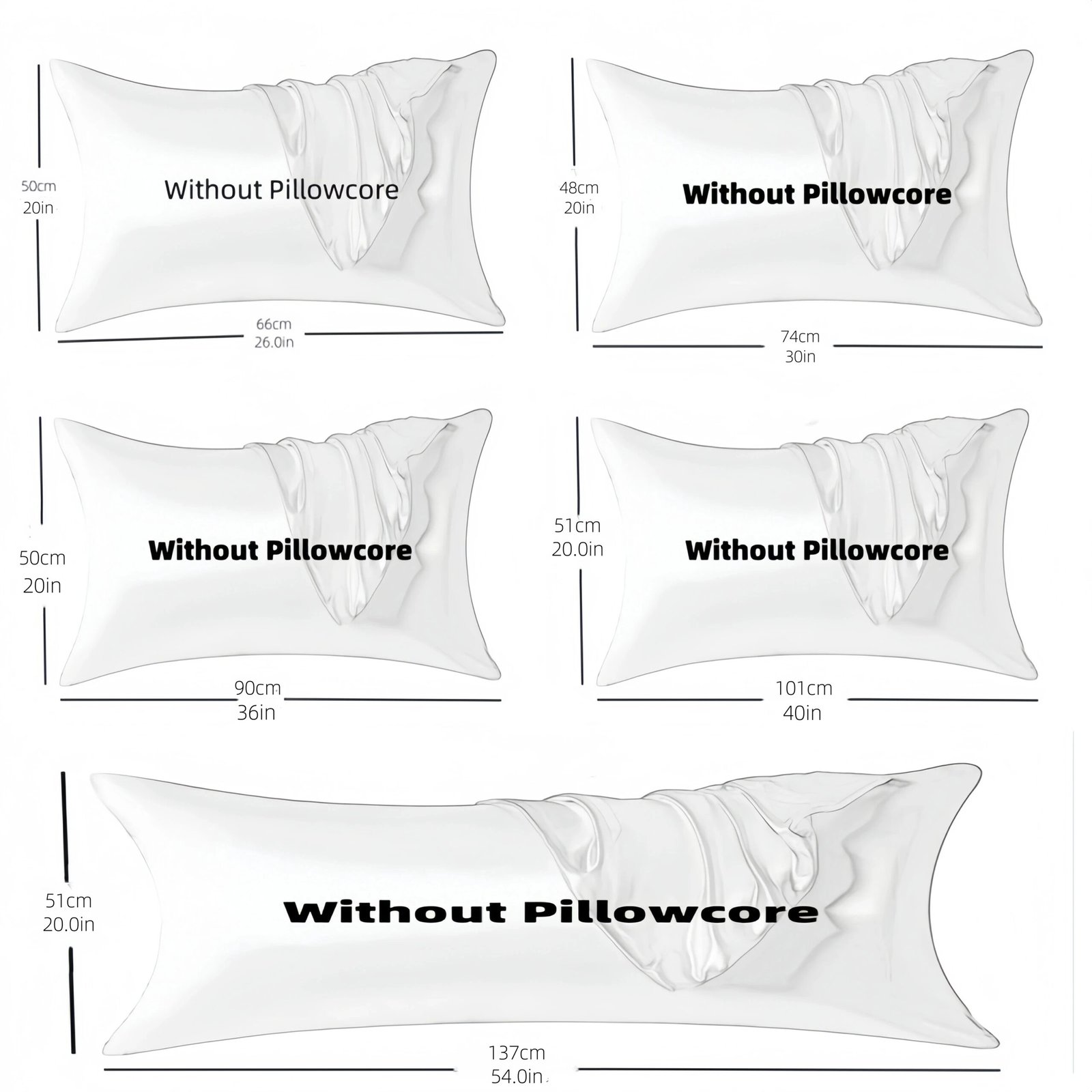 Kuup 1/2pcs Pillowcase Pillow Cover Silky Satin Hair Beauty Pillow Case Comfortable Pillow Case Home Decor Wholesale Kuup 1/2pcs Pillowcase Pillow Cover Silky Satin Hair Beauty Pillow Case Comfortable Pillow Case Home Decor Wholesale