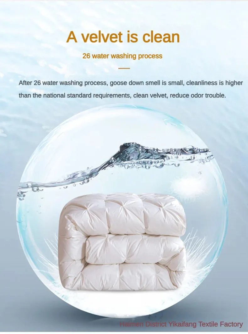 Cotton duvet 95 white goose down winter quilt cotton hotel spring and autumn quilt core gift winter quilt Cotton duvet 95 white goose down winter quilt cotton hotel spring and autumn quilt core gift winter quilt