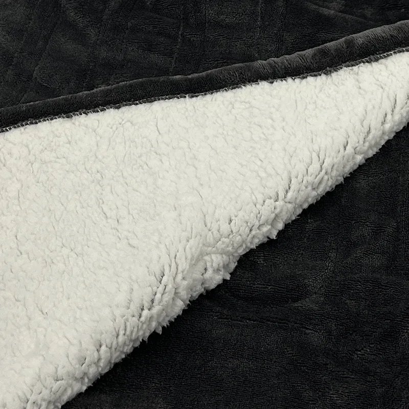 Electric Blanket Flannel Blanket Mattress Winter Machine Washable Double Layer Temperature Control Warmer Heated Throw Blanket