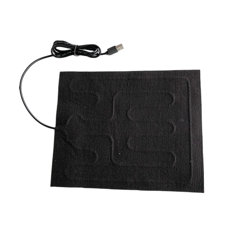 1/2pcs Carbon Fiber Heating Pad Hand Warmer USB Heating Film Electric Winter Infrared Fever Heat Mat