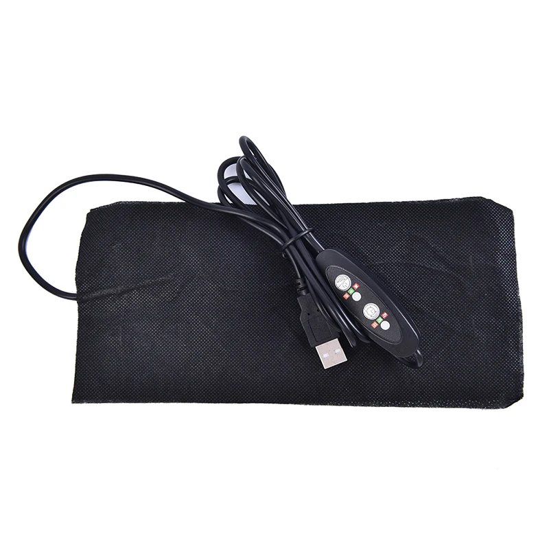 1/2pcs Carbon Fiber Heating Pad Hand Warmer USB Heating Film Electric Winter Infrared Fever Heat Mat