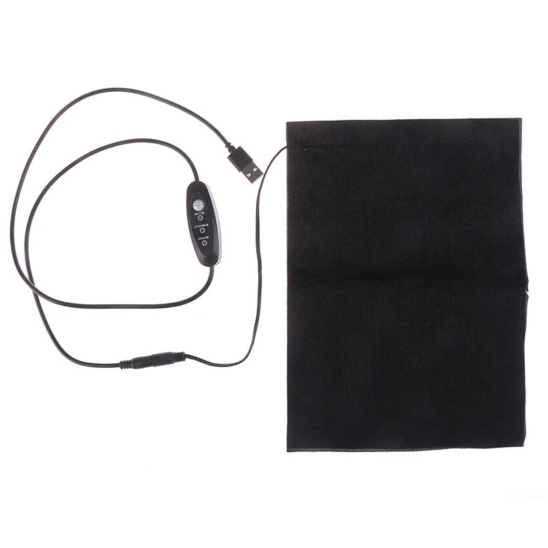 1/2pcs Carbon Fiber Heating Pad Hand Warmer USB Heating Film Electric Winter Infrared Fever Heat Mat