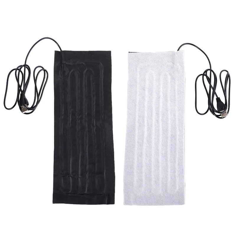 1/2pcs Carbon Fiber Heating Pad Hand Warmer USB Heating Film Electric Winter Infrared Fever Heat Mat