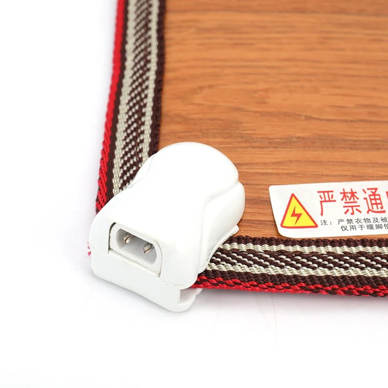 60W PU Heating Foot Mat Warmer Electric Heating Pads Feet Leg Warmer Carpet Thermostat Warming Tools For Home Office